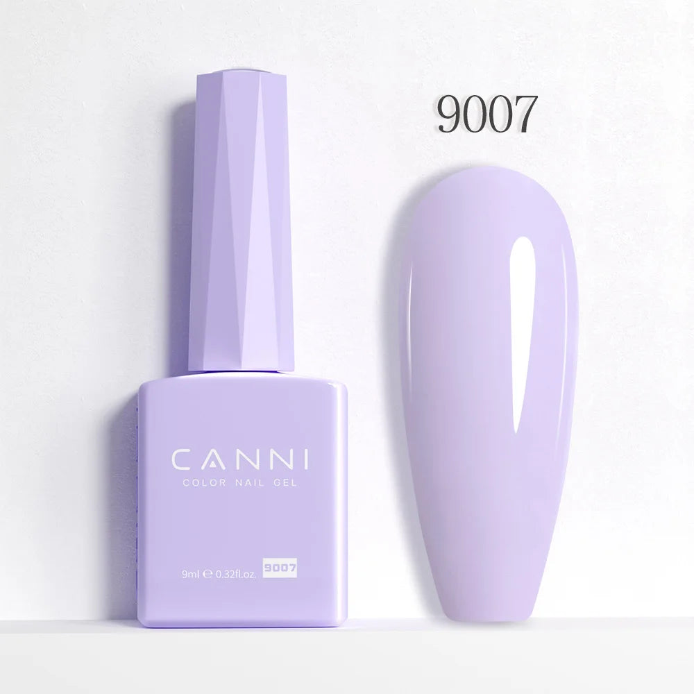 CANNI Hema Free Nail Gel Polish Christmas Red Color Collection Semi Permanent Nail Dehydrator Primer 9ml French Gorgeous Color