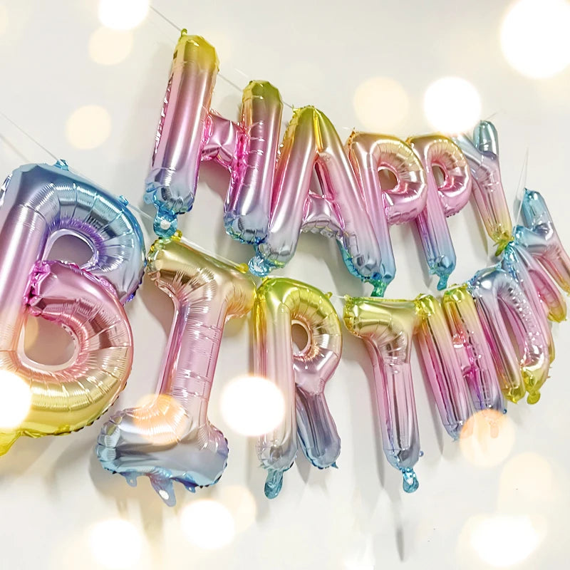 Balloons Party Supplies Birthday Decoration Happy Anniversary Baby Shower ]