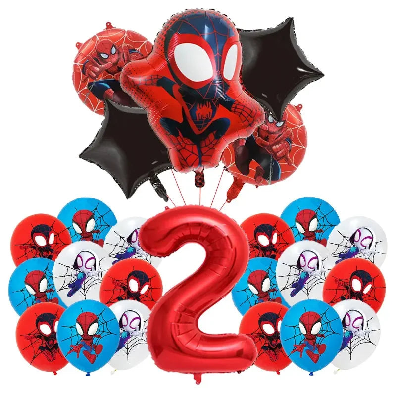 Spidey And His Amazing Friends Birthday Party Decoration Spiderman Theme