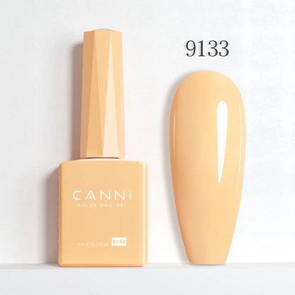 CANNI Hema Free Nail Gel Polish Christmas Red Color Collection Semi Permanent Nail Dehydrator Primer 9ml French Gorgeous Color