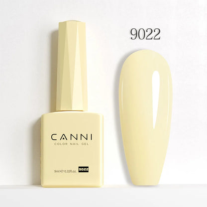 CANNI Hema Free Nail Gel Polish Christmas Red Color Collection Semi Permanent Nail Dehydrator Primer 9ml French Gorgeous Color