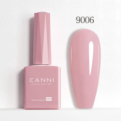 CANNI Hema Free Nail Gel Polish Christmas Red Color Collection Semi Permanent Nail Dehydrator Primer 9ml French Gorgeous Color