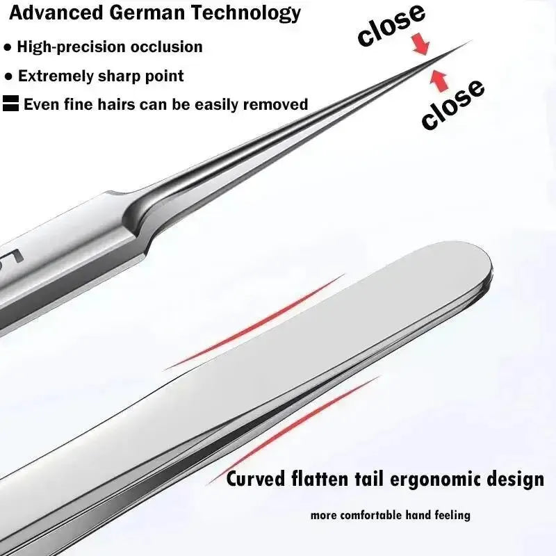 11Pcs Ingrown Hair Tweezers Acne Blackhead Removal