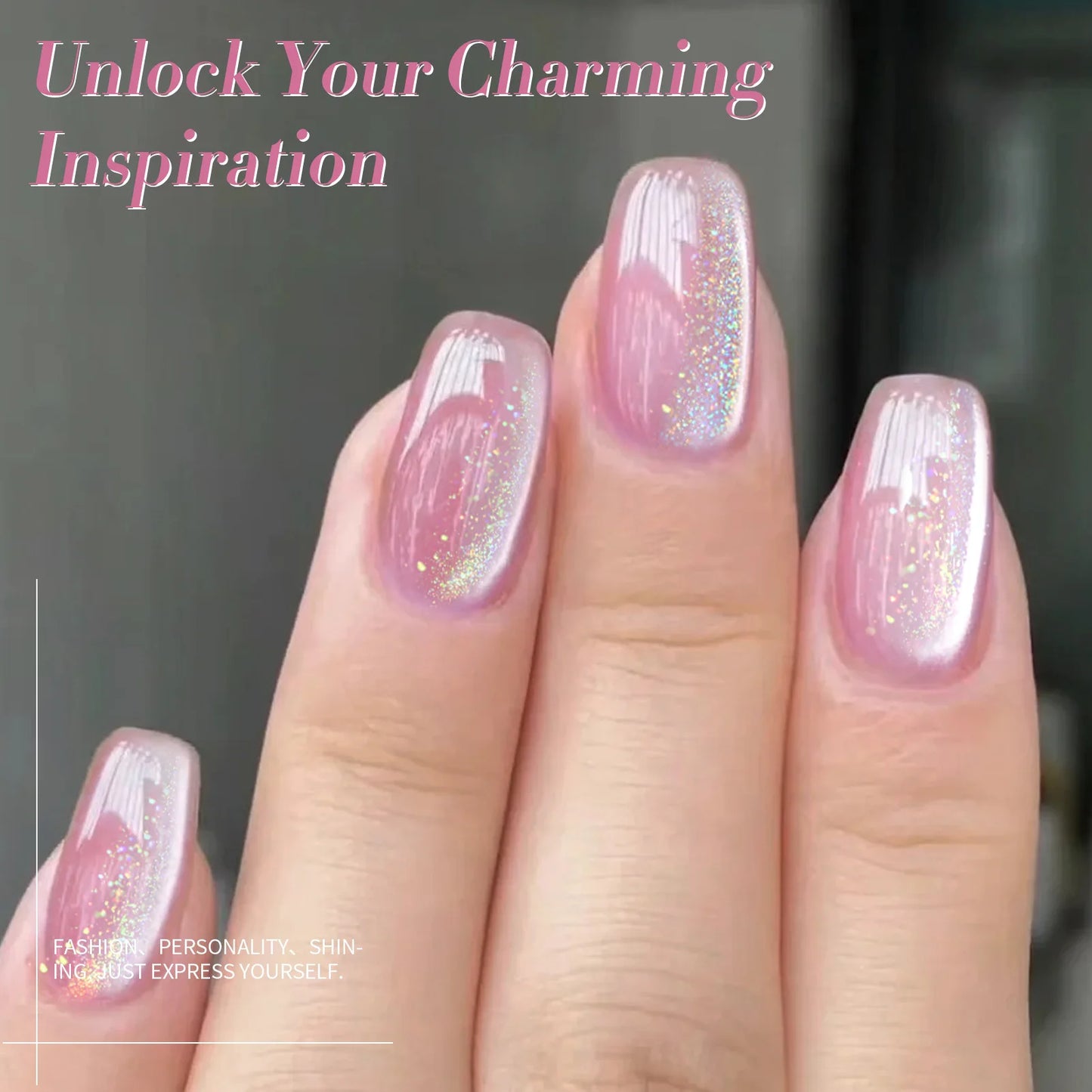 BORN PRETTY 10ml Water Light Cat Magnetic Gel Nail Polish Vernis Semi Permanent Soak Off Crystal Gel Polish For Nails Manicure