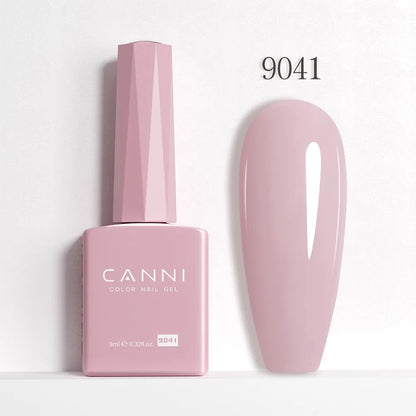 CANNI Hema Free Nail Gel Polish Christmas Red Color Collection Semi Permanent Nail Dehydrator Primer 9ml French Gorgeous Color