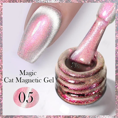 BORN PRETTY 10ml Water Light Cat Magnetic Gel Nail Polish Vernis Semi Permanent Soak Off Crystal Gel Polish For Nails Manicure