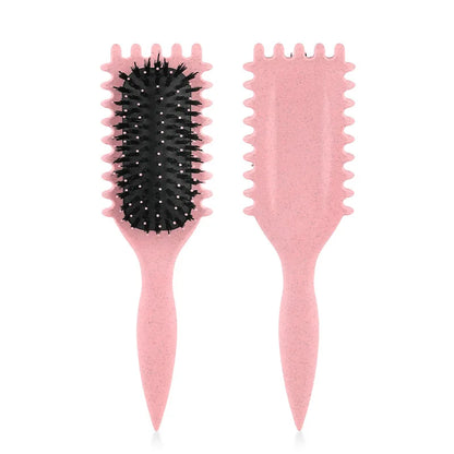 1PCS Curly Hair Definition Styling Brush Wrinkle Removal Hair Brush Entangled Wet Curly Hair Comb Styling Curly Brush Hair Tool