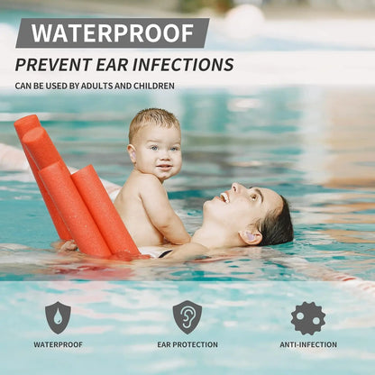 Soft Silicone Earplugs Wax Ear Plugs Reusable Noise Cancelling Gel Ear Plugs Waterproof Earbuds for Sleeping Flying Swimming
