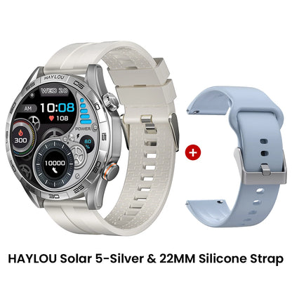 HAYLOU Solar 5 Voice Calling Smartwatch 1.58'' AMOLED Display 60Hz Smart Watch