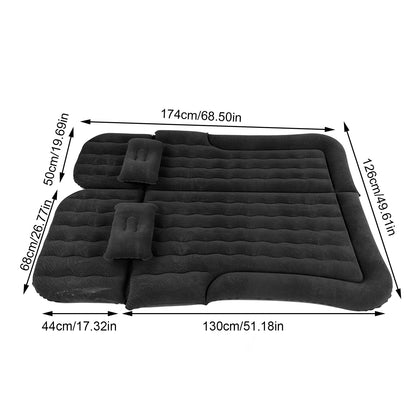 Car Inflatable Bed Car Air Mattress Travel Bed Car Camping Bed