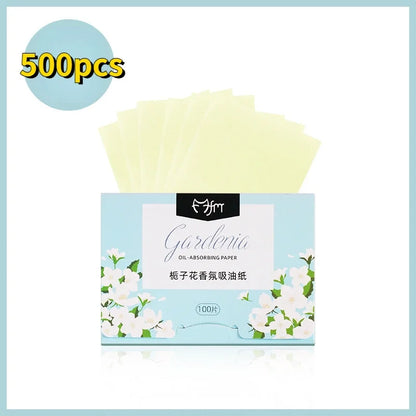 5 Box Matte Face Wipes Oil Control Oil-absorbing Face Cleaning Beauty Makeup Tools Accessories Facial Oil Blotting Sheets Paper