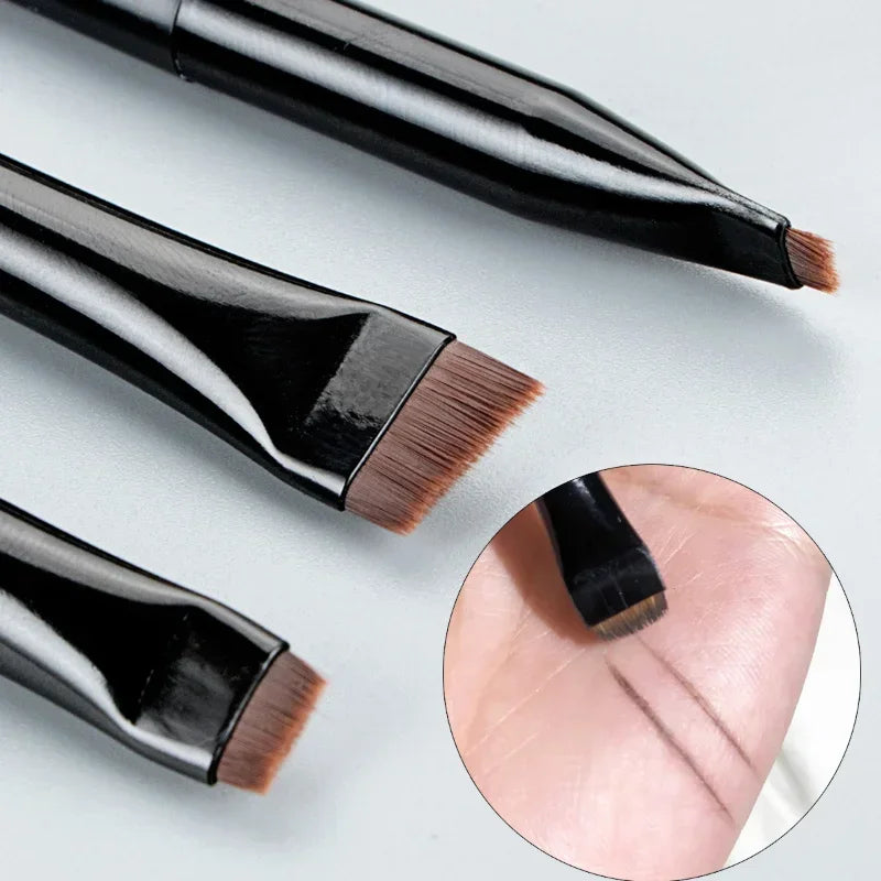 Wholesale 3pcs/set Blade Eyeliner Brush Eyebrow Brush