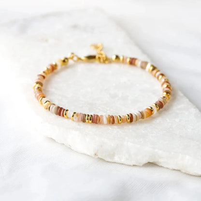KKBEAD Boho Bracelet Women Y2k Jewelry Bohemian Bracelets Gift Colorful Shell DIs Beads Summer Beach Pulseras Mujer