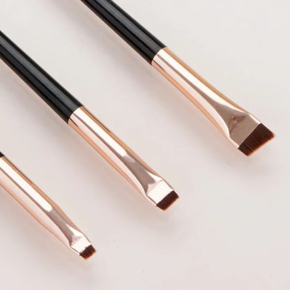 Wholesale 3pcs/set Blade Eyeliner Brush Eyebrow Brush