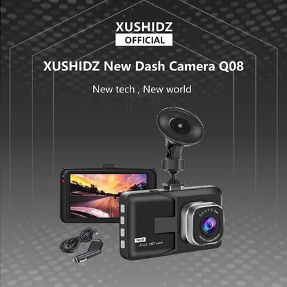 XUSHIDZ NEW 1080P HD Dash Camera Loop Recording Car Vehicle