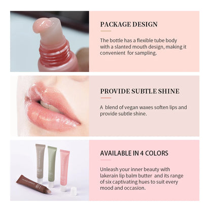 Summer Lip Balm Moisturizing Mirror Lip Gloss Lip