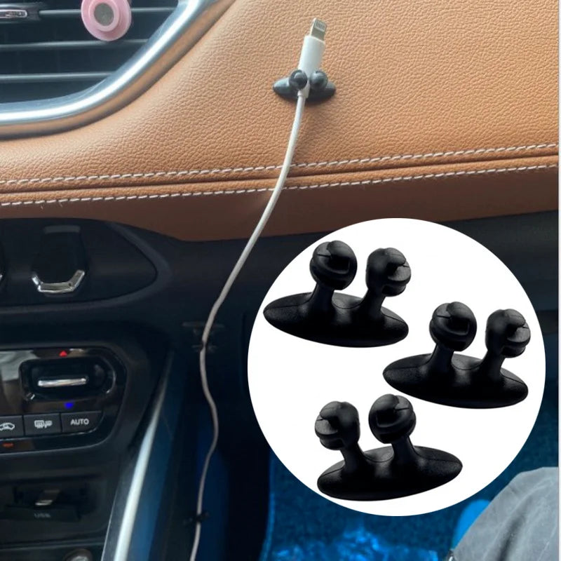 Car Dashboard Phone Charger Cable Manager Hook