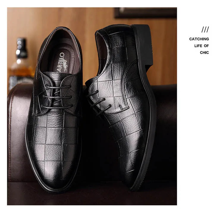 Classic Men's Leather Shoe Autumn Men Business Dress Shoe