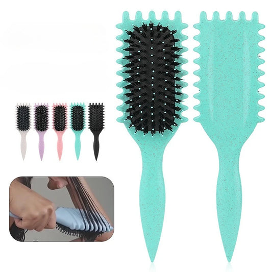 1PCS Curly Hair Definition Styling Brush Wrinkle Removal Hair Brush Entangled Wet Curly Hair Comb Styling Curly Brush Hair Tool