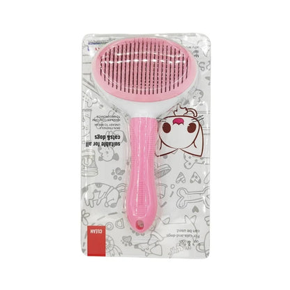 Self-cleaning Pet Hair Remove Comb Cat Slicker Brush