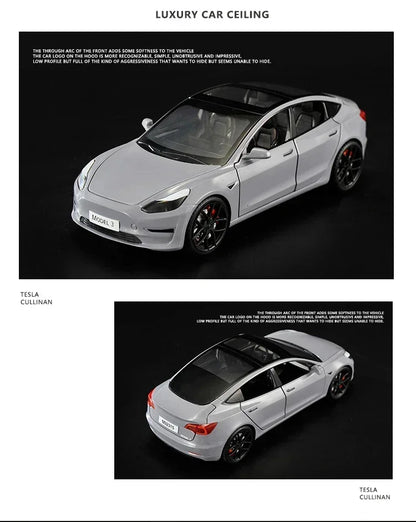 Tesla Model 3 Model Y Alloy Car Model Diecast Metal Toy Vehicles