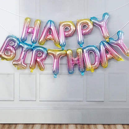 Balloons Party Supplies Birthday Decoration Happy Anniversary Baby Shower ]