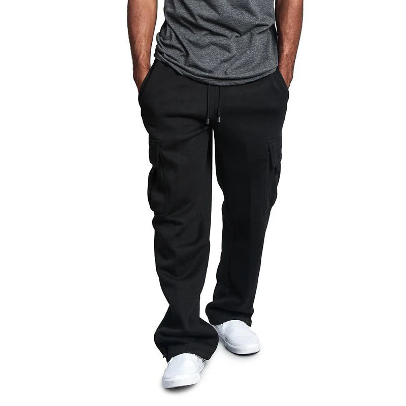 Mens Sweatpants Straight Fit Joggers for Sports and Streetwear