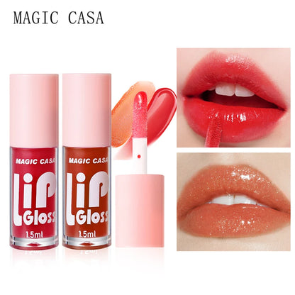 MAGIC CASA 6pcs/set Small bottle Hydrating Jelly Lip Oil long-lasting Moisturizing