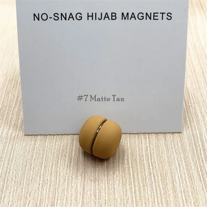 Strong Metal Plating Magnetic Hijab Clip Safe Hijab Brooch Scarf Accessories No Hole Pins Brooch Magnet Muslim Scarf Jewelry Set