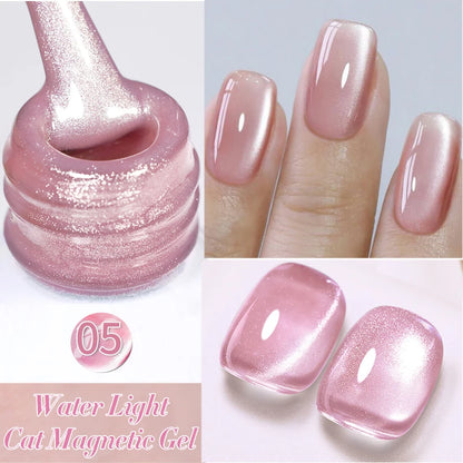 BORN PRETTY 10ml Water Light Cat Magnetic Gel Nail Polish Vernis Semi Permanent Soak Off Crystal Gel Polish For Nails Manicure