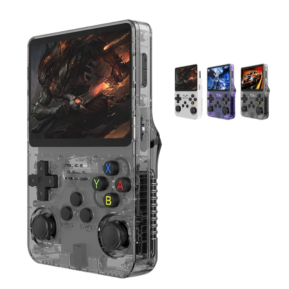 128G R36S Retro Handheld Video Game Console Linux System 3.5 Inch IPS Screen R35s Pro Portable Pocket Video Player 64GB Games